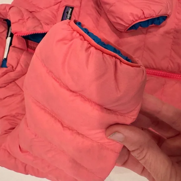 NWOT Patagonia Kids Coral Puffer Jacket - Picture 3 of 5
